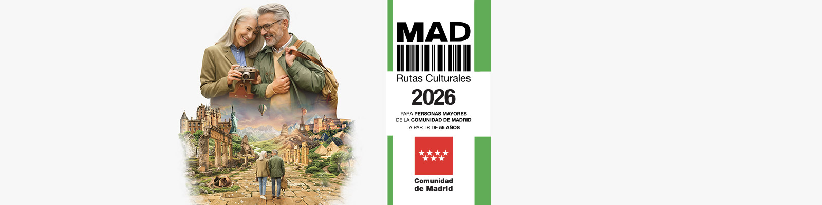 Los viajes para mayores de 55 de la Comunidad de Madrid